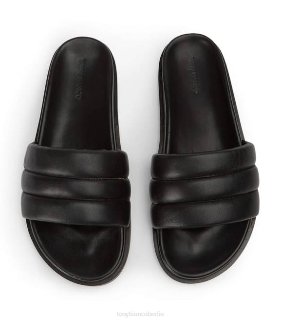 Sandalen| de Tony Bianco Frauen Lucas-Sandalen schwarzes Nappaleder 4624632